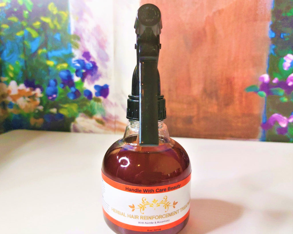 Herbal Hair Reinforcement treatment handle with care beauty